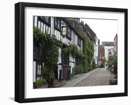 Mermaid Inn, Mermaid Street, Rye, Sussex, England, United Kingdom, Europe-Ethel Davies-Framed Photographic Print