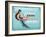 Mermaid Kisses-null-Framed Giclee Print