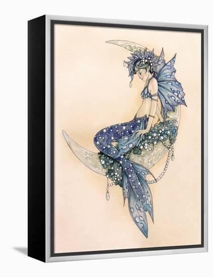 Mermaid Moon-Linda Ravenscroft-Framed Premier Image Canvas