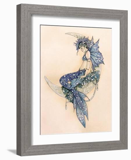 Mermaid Moon-Linda Ravenscroft-Framed Giclee Print