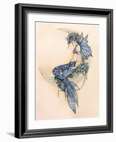 Mermaid Moon-Linda Ravenscroft-Framed Giclee Print