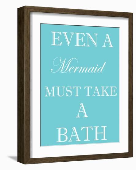 Mermaid Must Bathe-Taylor Greene-Framed Art Print