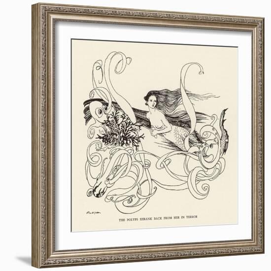 Mermaid, Octopus Rackham-Arthur Rackham-Framed Photographic Print