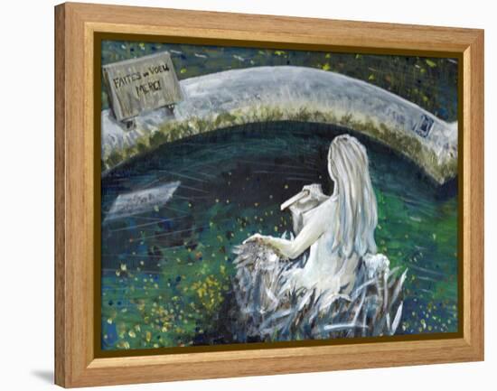 Mermaid of Laignes, 2006-Vincent Alexander Booth-Framed Premier Image Canvas