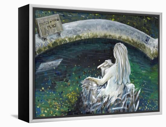 Mermaid of Laignes, 2006-Vincent Alexander Booth-Framed Premier Image Canvas