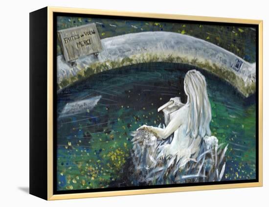 Mermaid of Laignes, 2006-Vincent Alexander Booth-Framed Premier Image Canvas