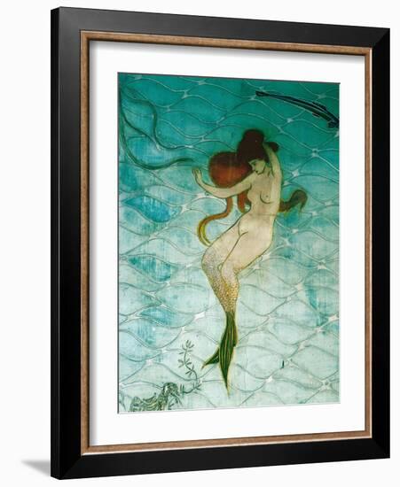 Mermaid's Room of the Spanish Inn in Barcelona, Detail, 1899 (Fresco)-Ramon Casas i Carbo-Framed Giclee Print