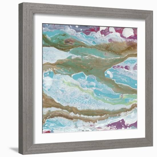 Mermaid's Tale I-Alicia Ludwig-Framed Art Print