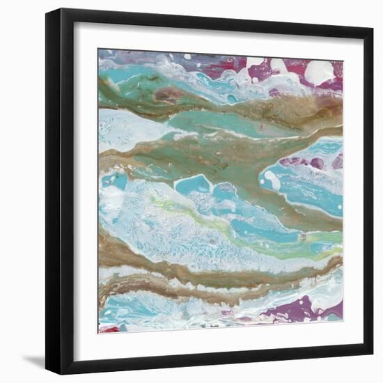 Mermaid's Tale I-Alicia Ludwig-Framed Art Print