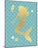 Mermaid Seahorse-Sasha Blake-Mounted Giclee Print