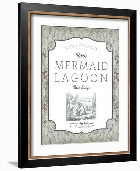 Mermaid Soap-Ashley Sta Teresa-Framed Art Print