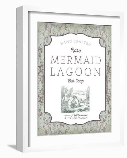 Mermaid Soap-Ashley Sta Teresa-Framed Art Print