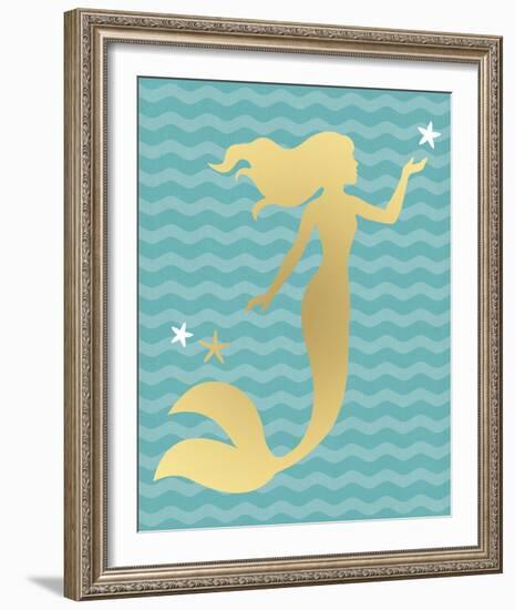 Mermaid Star-Sasha Blake-Framed Giclee Print