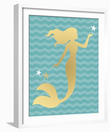 Mermaid Star-Sasha Blake-Framed Giclee Print