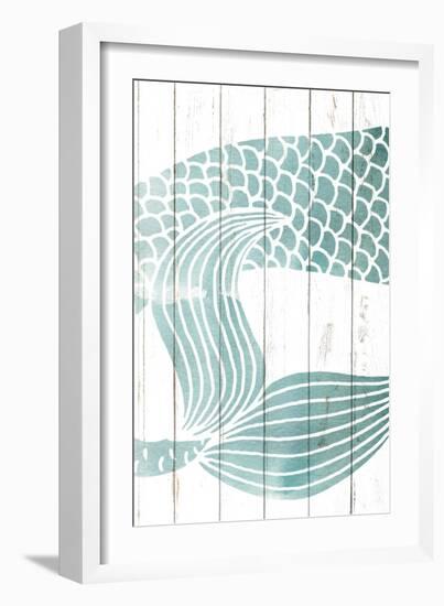 Mermaid Tail 2-Kimberly Allen-Framed Art Print