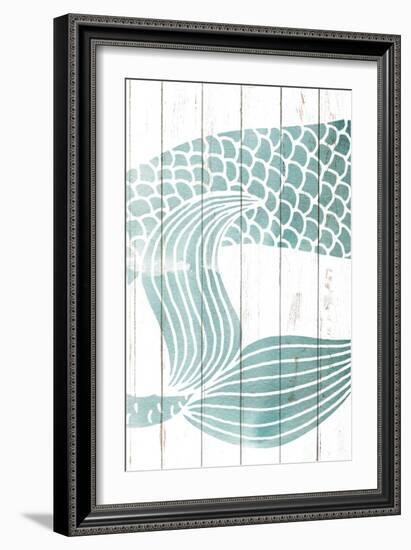 Mermaid Tail 2-Kimberly Allen-Framed Art Print