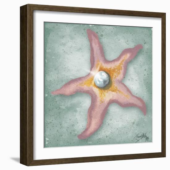 Mermaid Treasure II-Elizabeth Medley-Framed Art Print