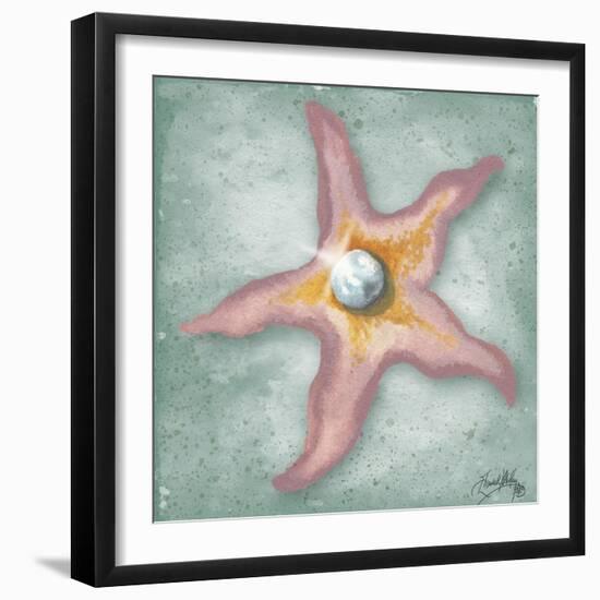 Mermaid Treasure II-Elizabeth Medley-Framed Art Print