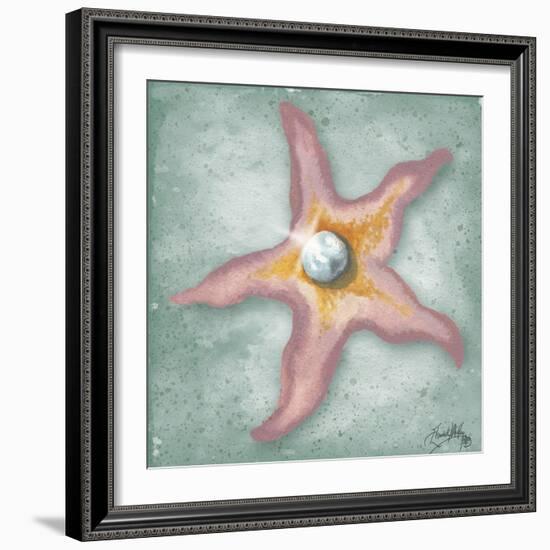 Mermaid Treasure II-Elizabeth Medley-Framed Art Print