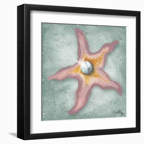 Mermaid Treasure II-Elizabeth Medley-Framed Art Print