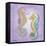 Mermaid Treasure III-Elizabeth Medley-Framed Stretched Canvas