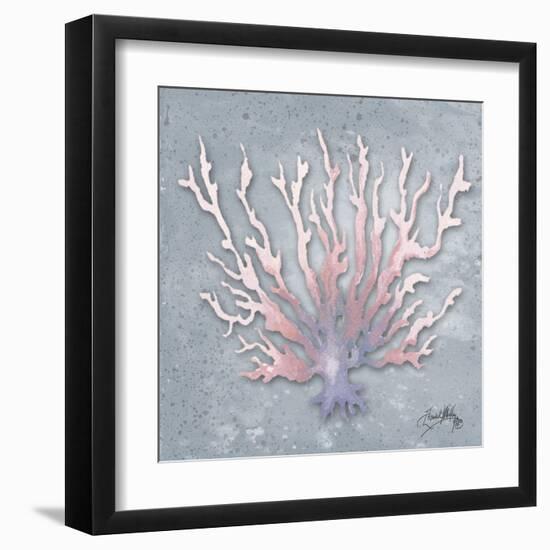 Mermaid Treasure IV-Elizabeth Medley-Framed Art Print