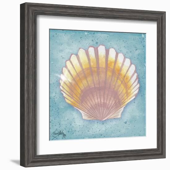 Mermaid Treasure V-Elizabeth Medley-Framed Art Print