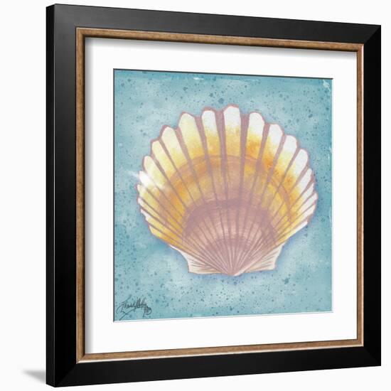 Mermaid Treasure V-Elizabeth Medley-Framed Art Print