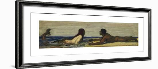 Mermaid-Franz von Stuck-Framed Premium Giclee Print