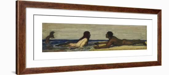 Mermaid-Franz von Stuck-Framed Premium Giclee Print