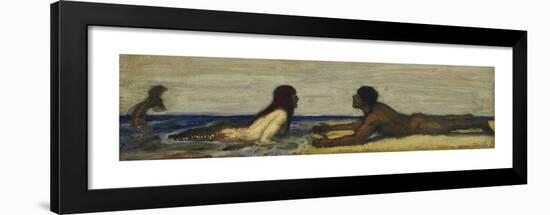 Mermaid-Franz von Stuck-Framed Premium Giclee Print