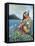 Mermaid-Scott Westmoreland-Framed Stretched Canvas