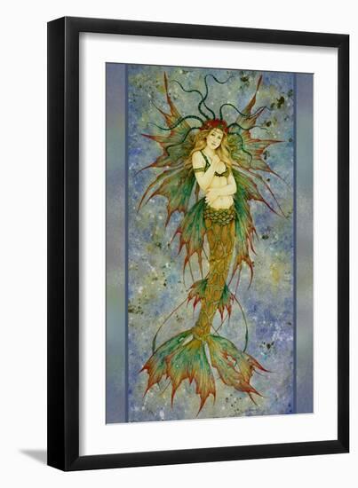 Mermaid-Linda Ravenscroft-Framed Giclee Print