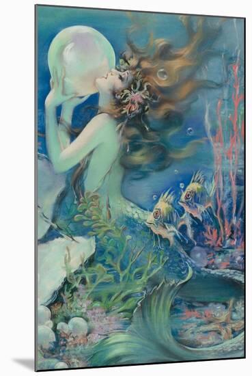 Mermaid-Henry O'hara Clive-Mounted Art Print