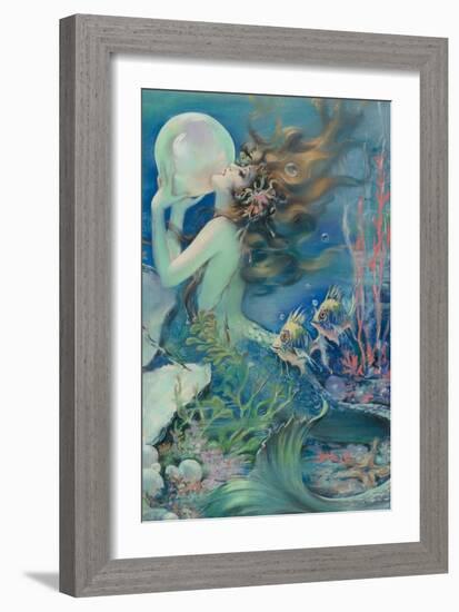 Mermaid-Henry O'hara Clive-Framed Art Print