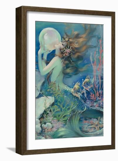 Mermaid-Henry O'hara Clive-Framed Art Print