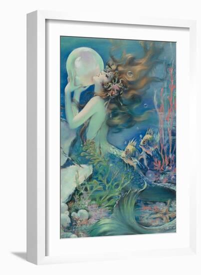 Mermaid-Henry O'hara Clive-Framed Art Print