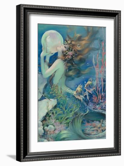 Mermaid-Henry O'hara Clive-Framed Art Print