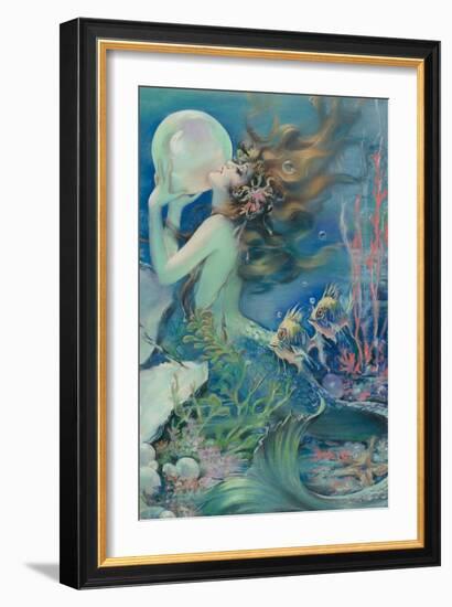 Mermaid-Henry O'hara Clive-Framed Art Print