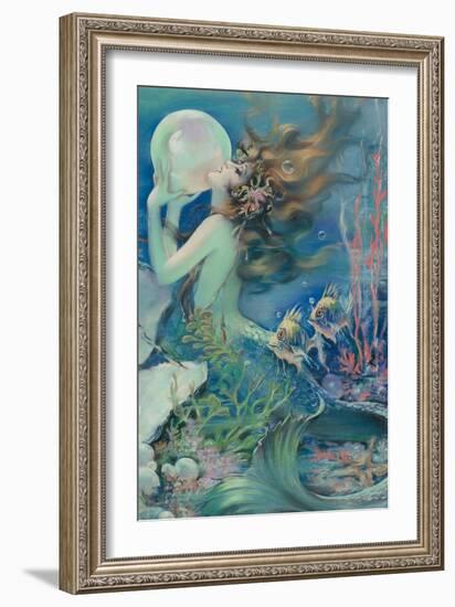 Mermaid-Henry O'hara Clive-Framed Premium Giclee Print