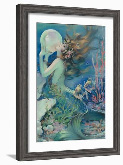 Mermaid-Henry O'hara Clive-Framed Premium Giclee Print