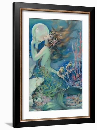 Mermaid-Henry O'hara Clive-Framed Premium Giclee Print