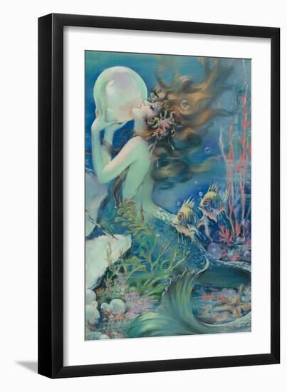 Mermaid-Henry O'hara Clive-Framed Premium Giclee Print