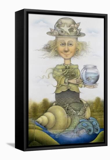 Mermaid-Wayne Anderson-Framed Premier Image Canvas