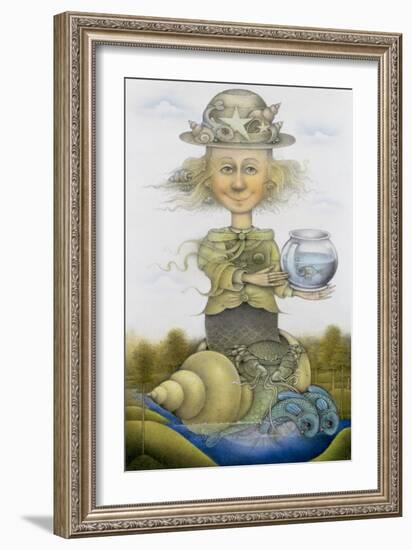 Mermaid-Wayne Anderson-Framed Giclee Print