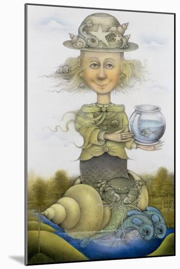 Mermaid-Wayne Anderson-Mounted Giclee Print