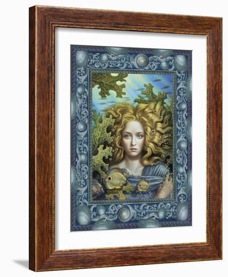 Mermaid-Dan Craig-Framed Giclee Print