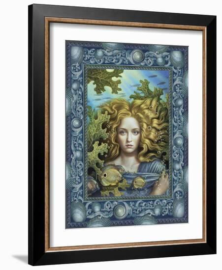 Mermaid-Dan Craig-Framed Giclee Print