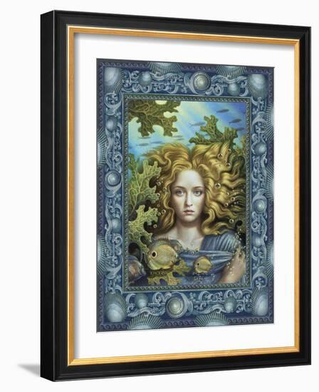 Mermaid-Dan Craig-Framed Giclee Print