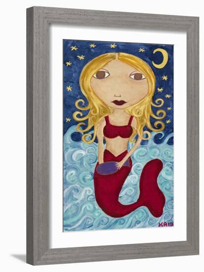 Mermaid-Kerri Ambrosino-Framed Giclee Print